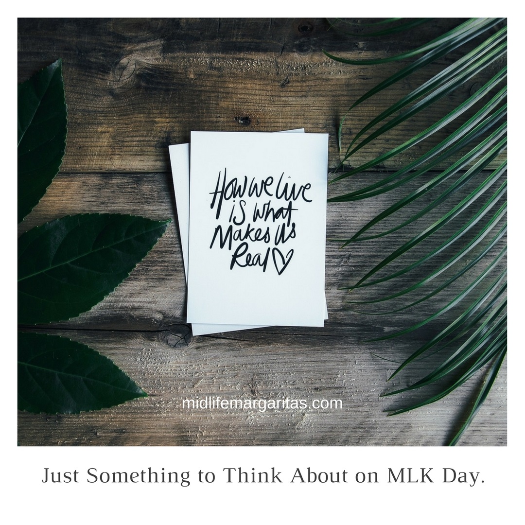 Just Something to Think About on MLK Day.