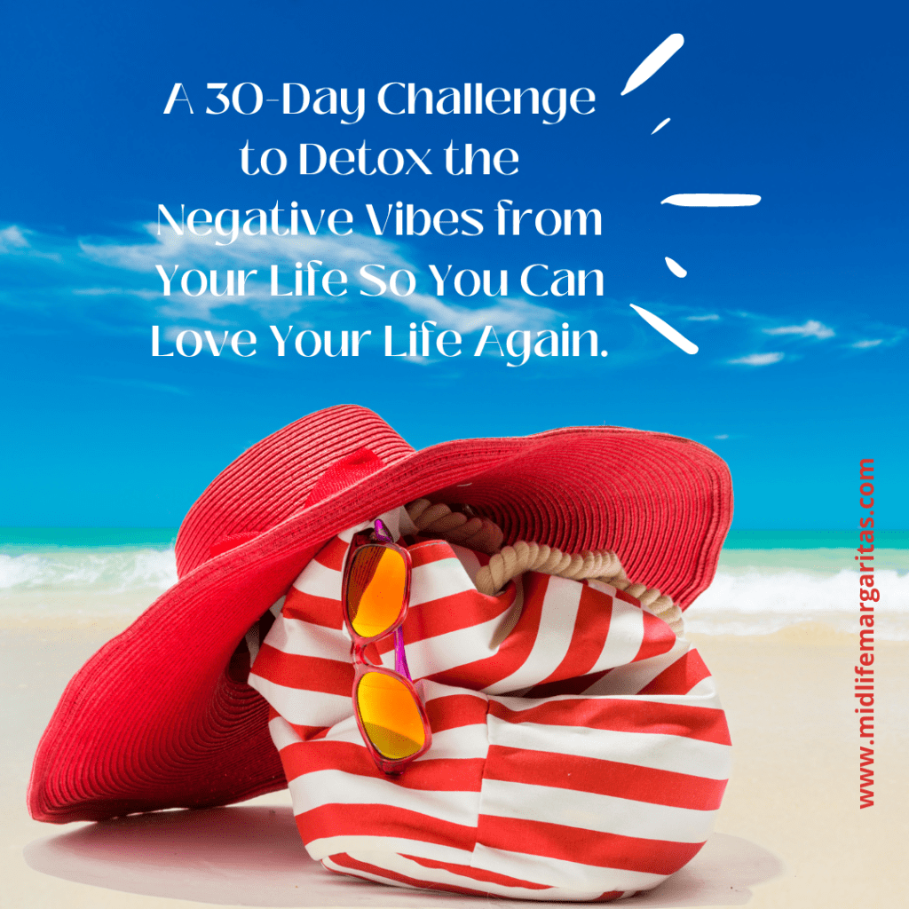 A 30-Day Challenge to Detox the Negative Vibes from Your Life So You Can Love Your Life&nbsp;Again.